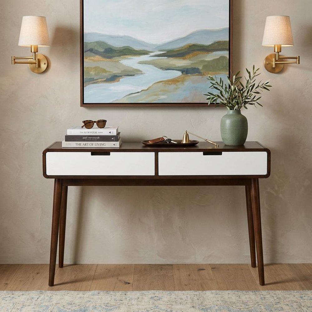 47" Wood Console Table