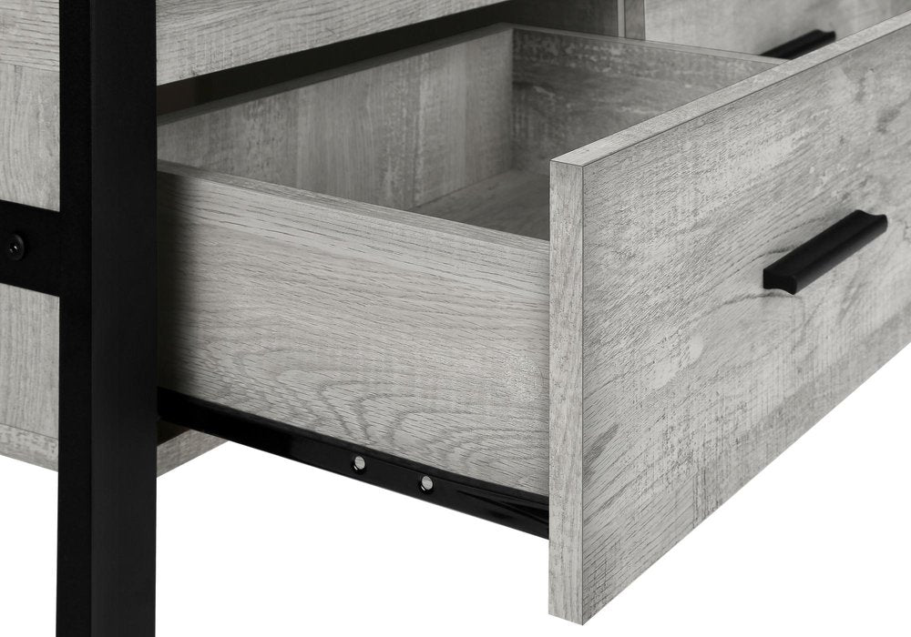 59" Black Cabinet Enclosed Storage TV Stand