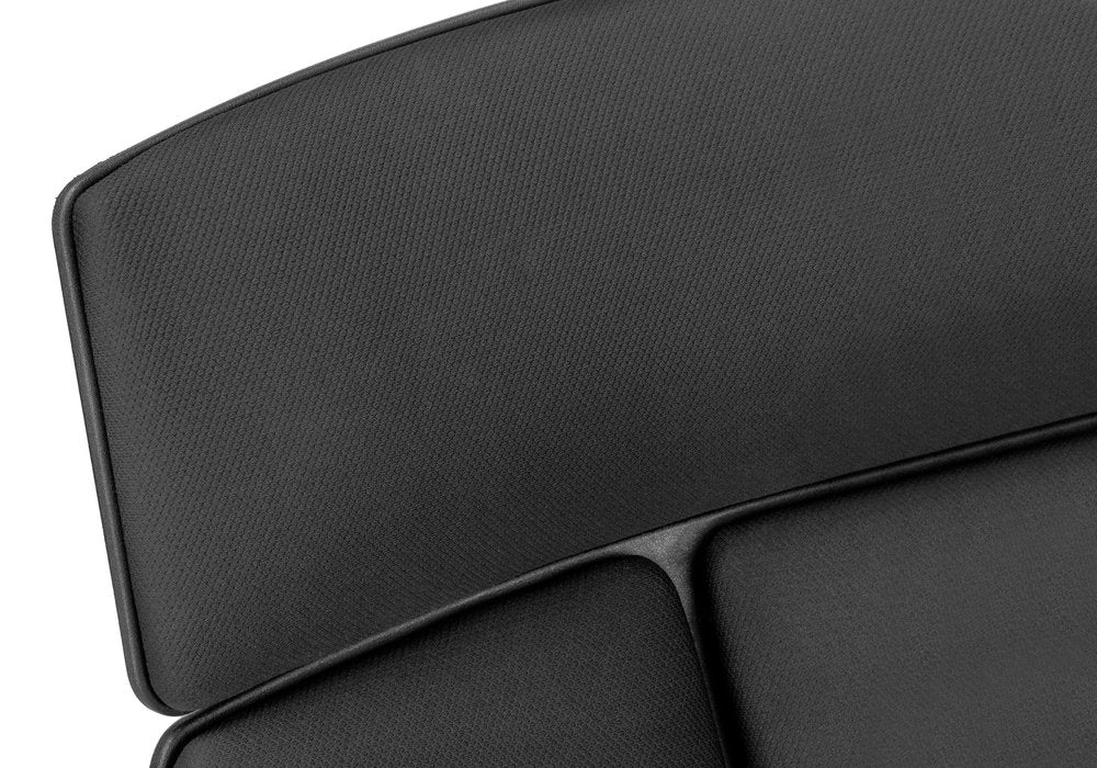 Gray Fabric Tufted Seat Swivel Adjustable Executive Chair Fabric Back Plastic Frame