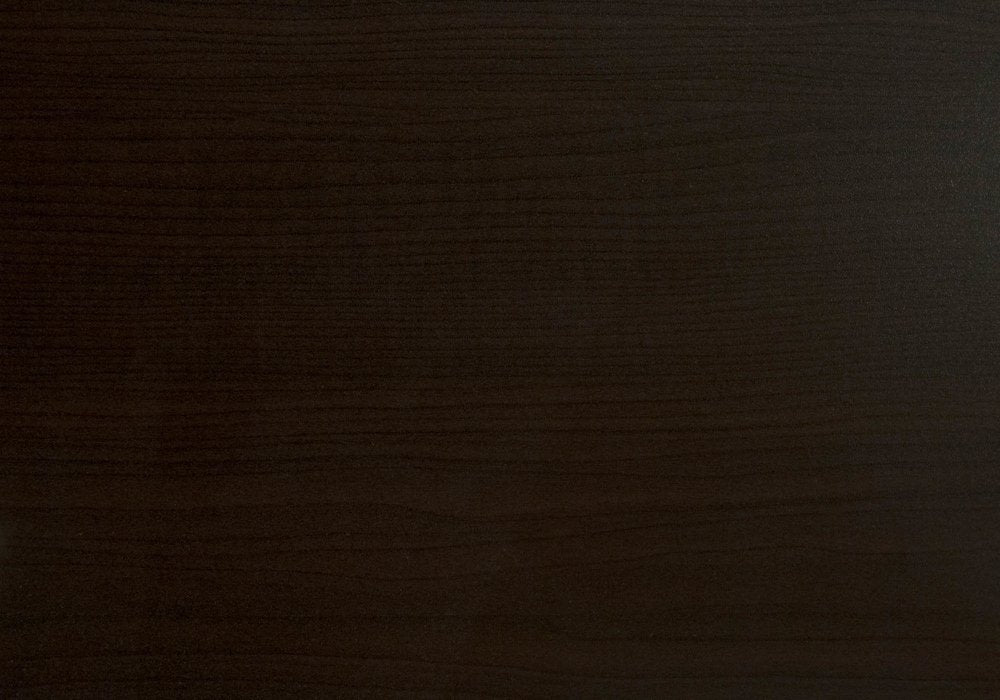 24" Dark Brown and Black Computer Desk