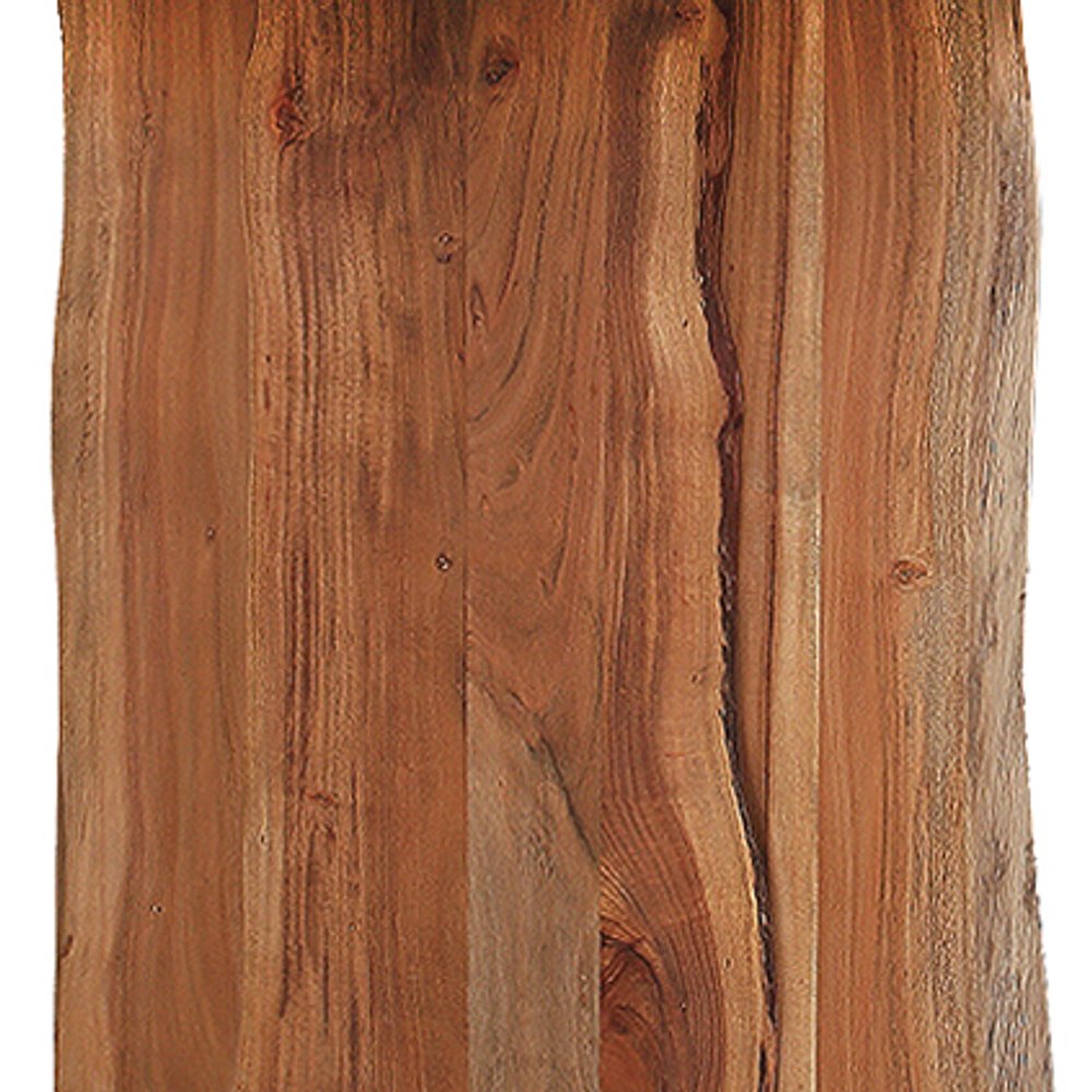 71" Brown Rectangular Solid Wood Dining Table