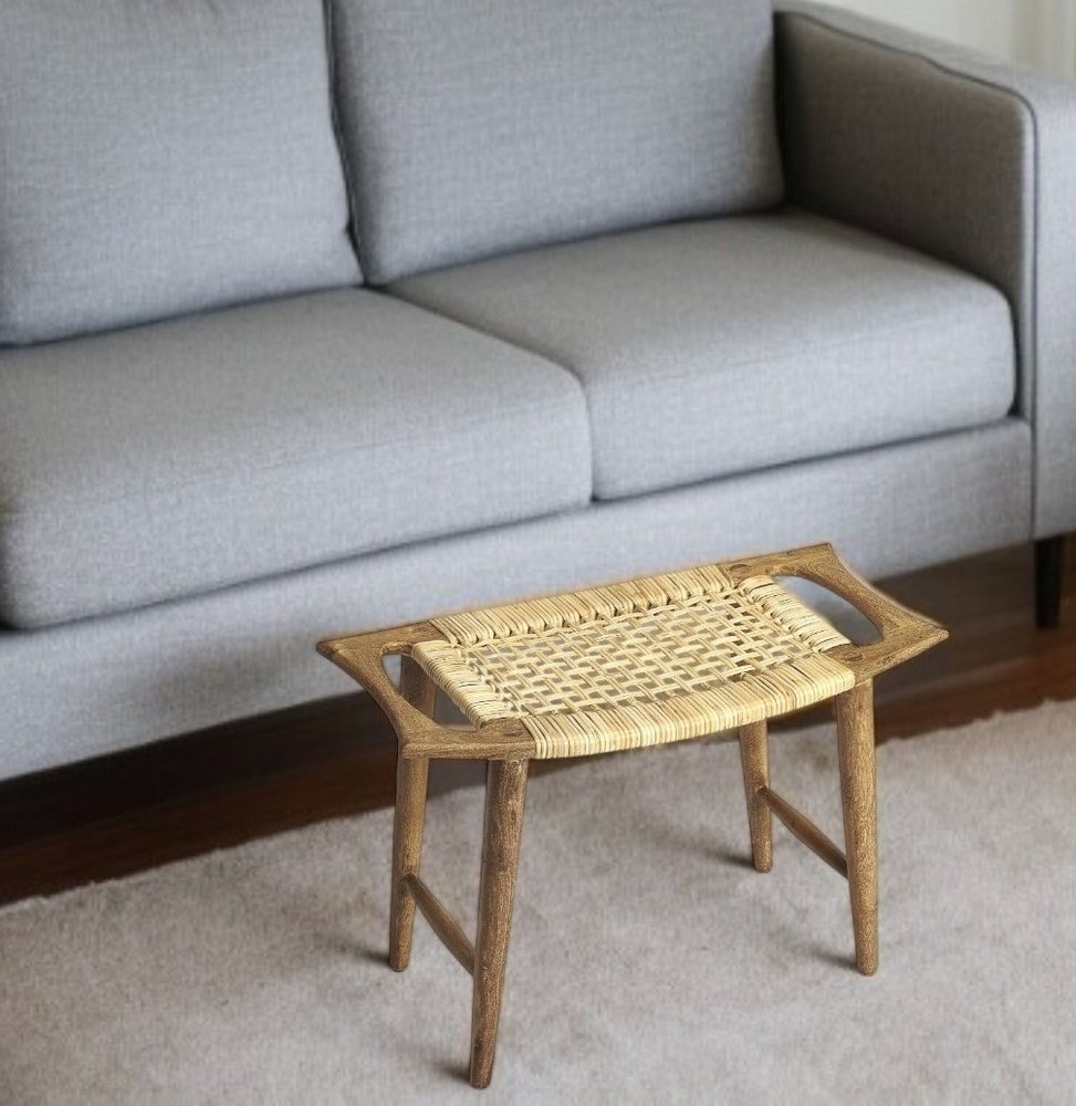 26" Brown Ottoman