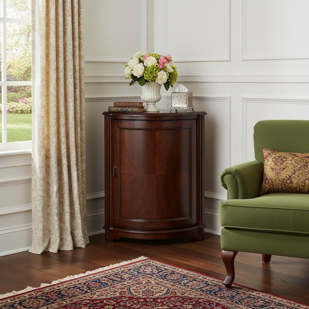 23" Dark Brown Standard Accent Cabinet