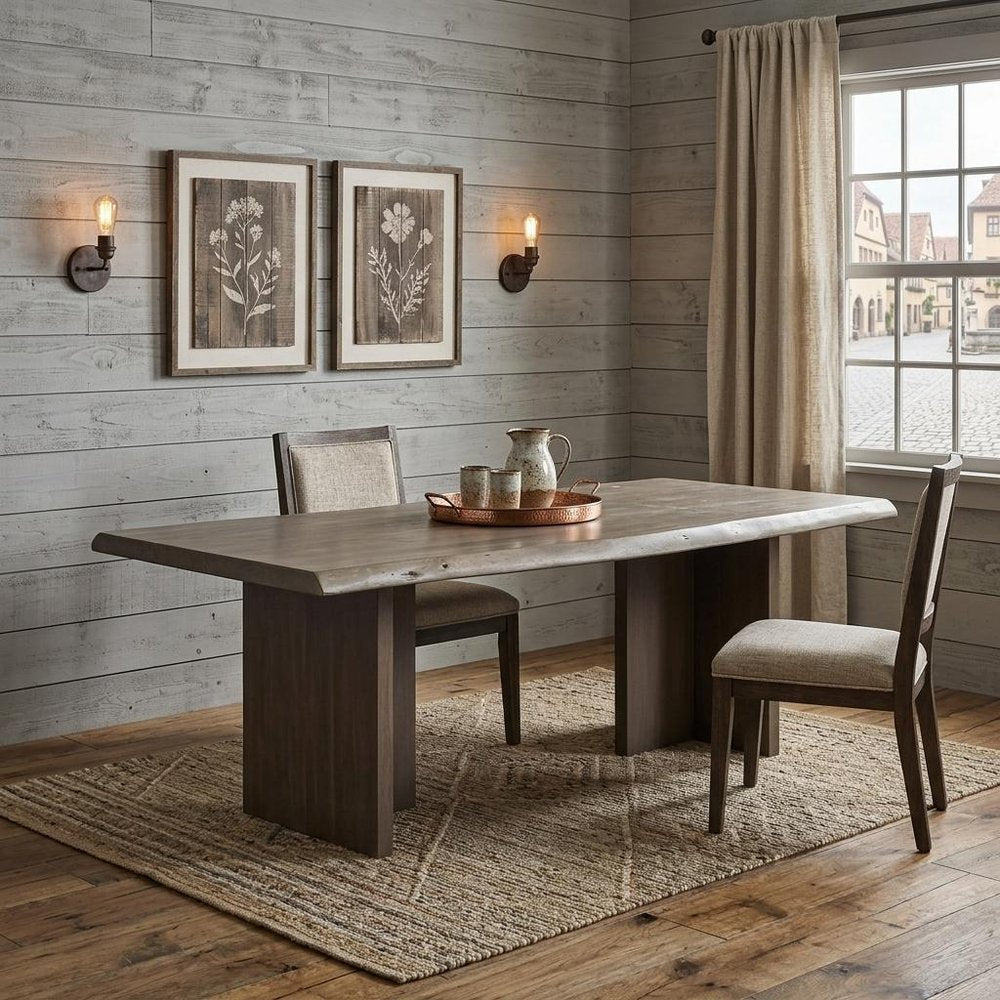 94" Natural Dining Table