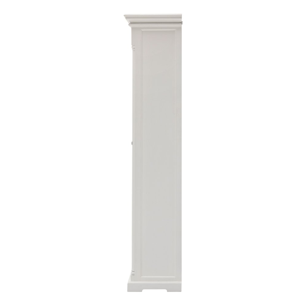 75" White Solid Wood Pantry Or Storage Closet