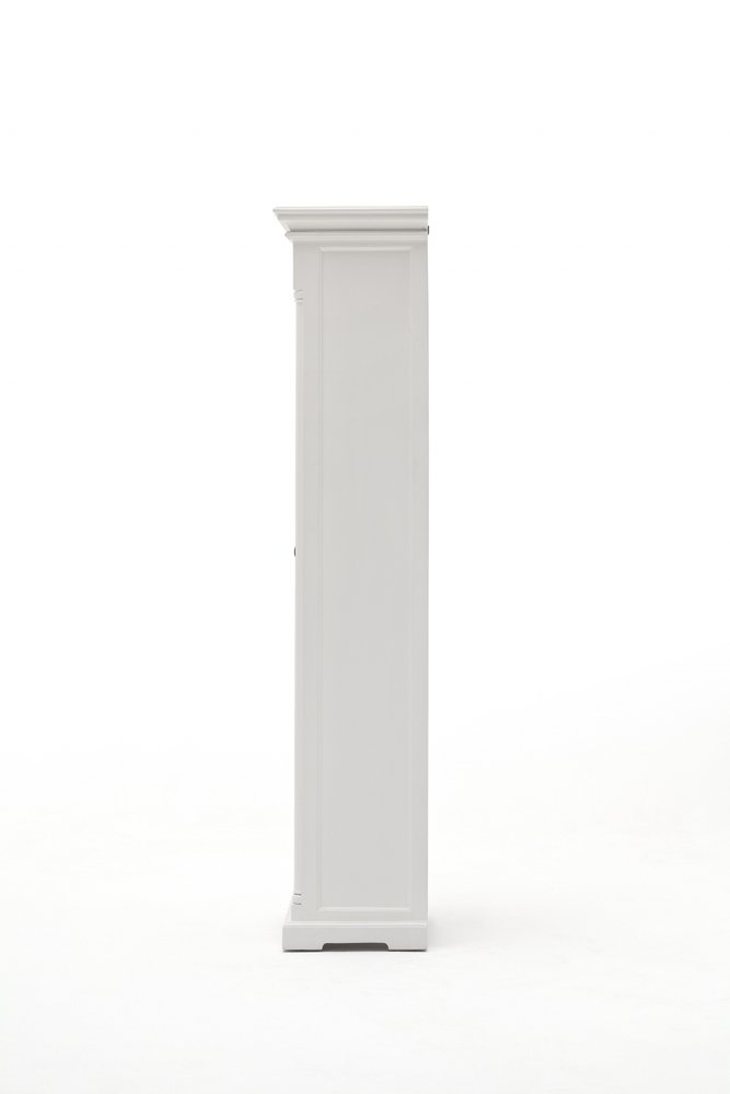 75" White Solid Wood Pantry Or Storage Closet