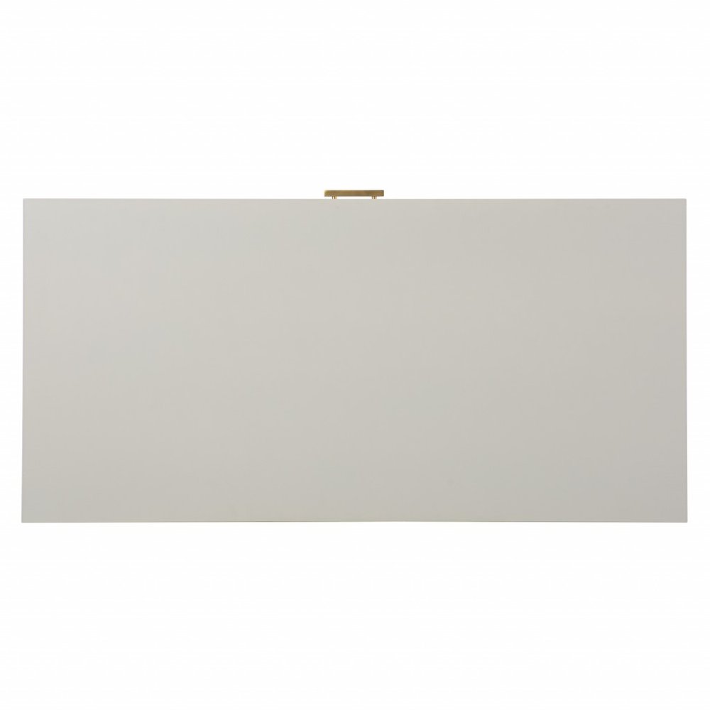 43" Gray Writing Desk