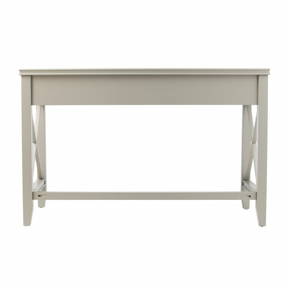 Farmhouse Gray Writing Desk