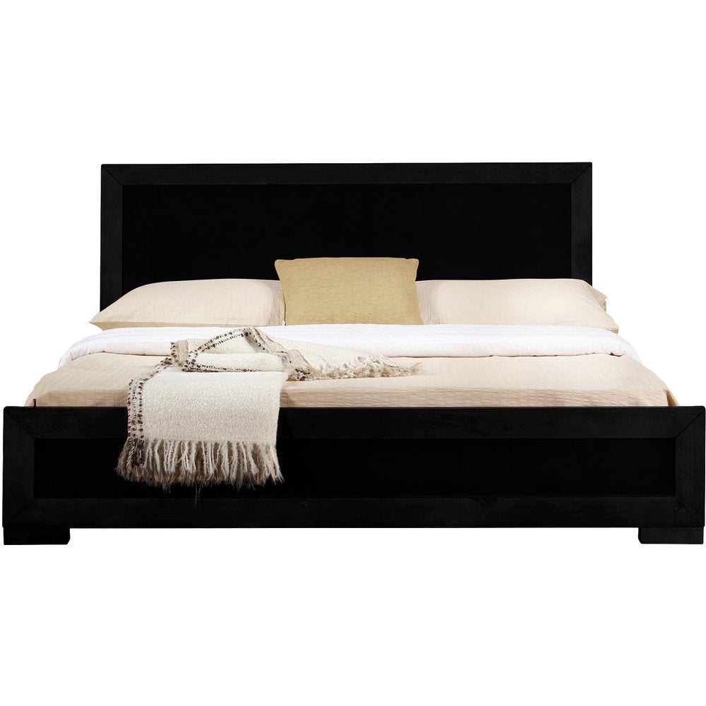 Cherry Blossom Pink Wood King With Yes Bed Frame