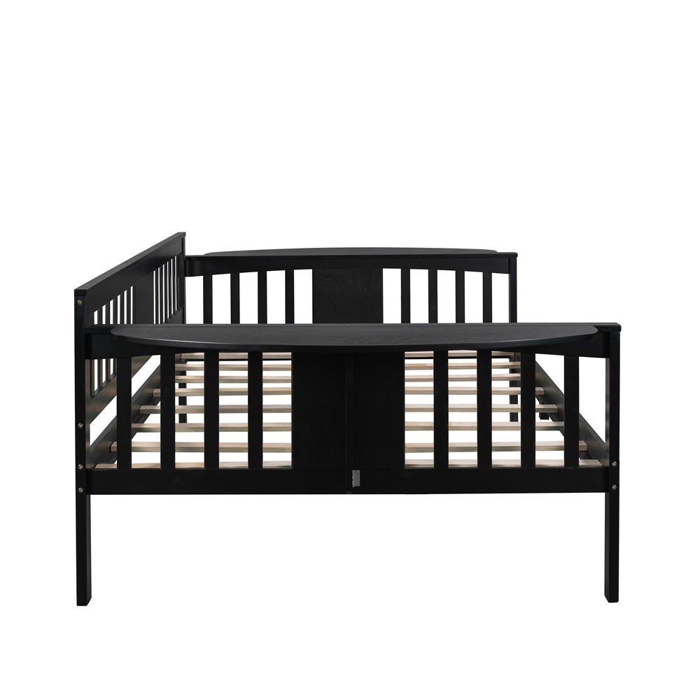 Espresso Wood Full Bed Frame
