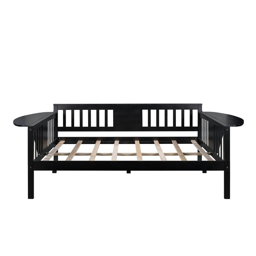 Espresso Wood Full Bed Frame