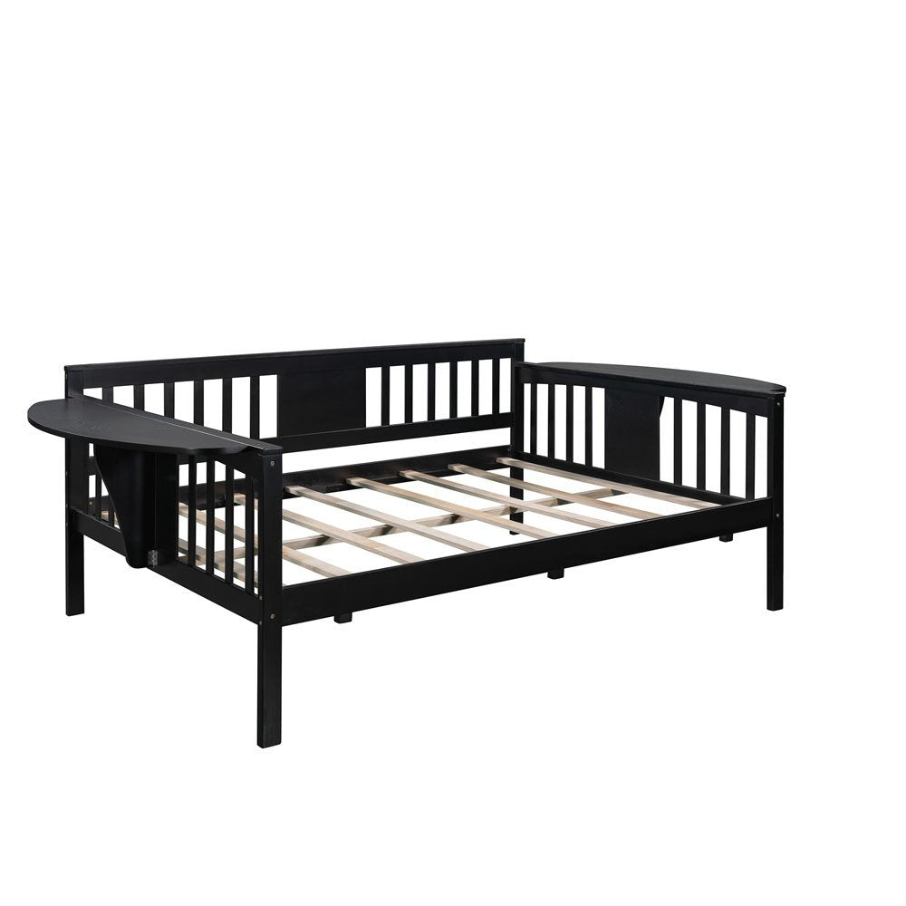 Espresso Wood Full Bed Frame