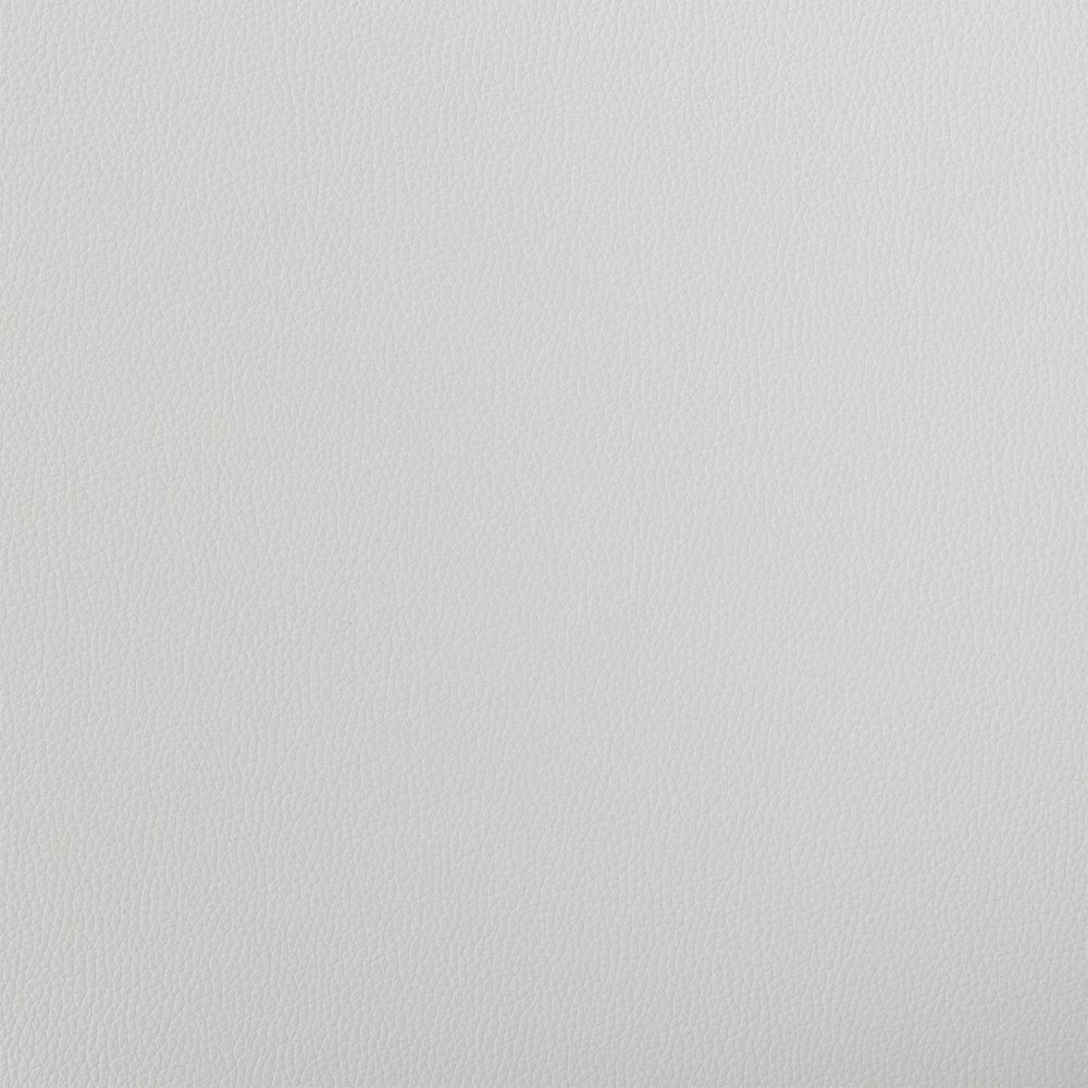 26" White and Gray Faux Leather and Iron Low Back Counter Height Swivel Bar Chair