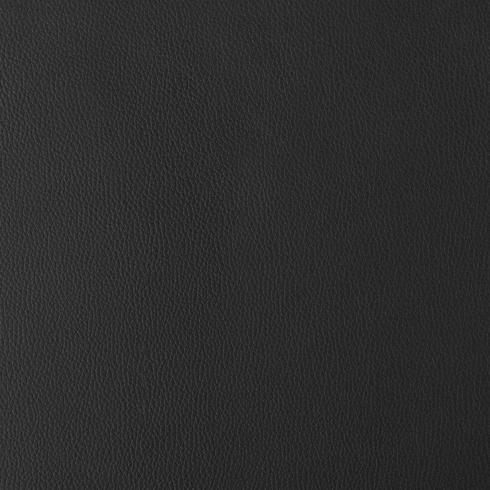 30" Black And Silver Faux Leather And Iron Swivel Low Back Bar Height Bar Chair