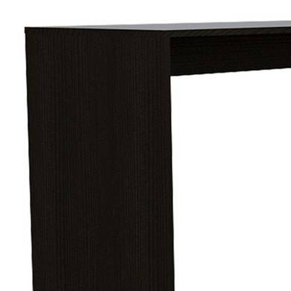 60" Black L Shape Computer Desk