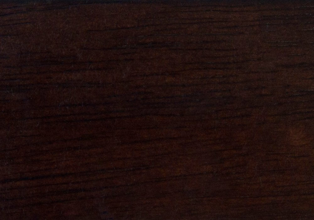 Set of Two 29" Black and Espresso Faux Leather and Solid Wood Bar Height Swivel Bar Chairs