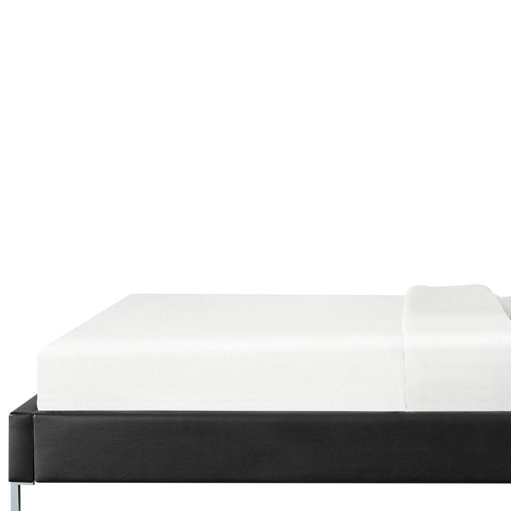 Gray Solid Wood King Upholstered Velvet Bed with Nailhead Trim