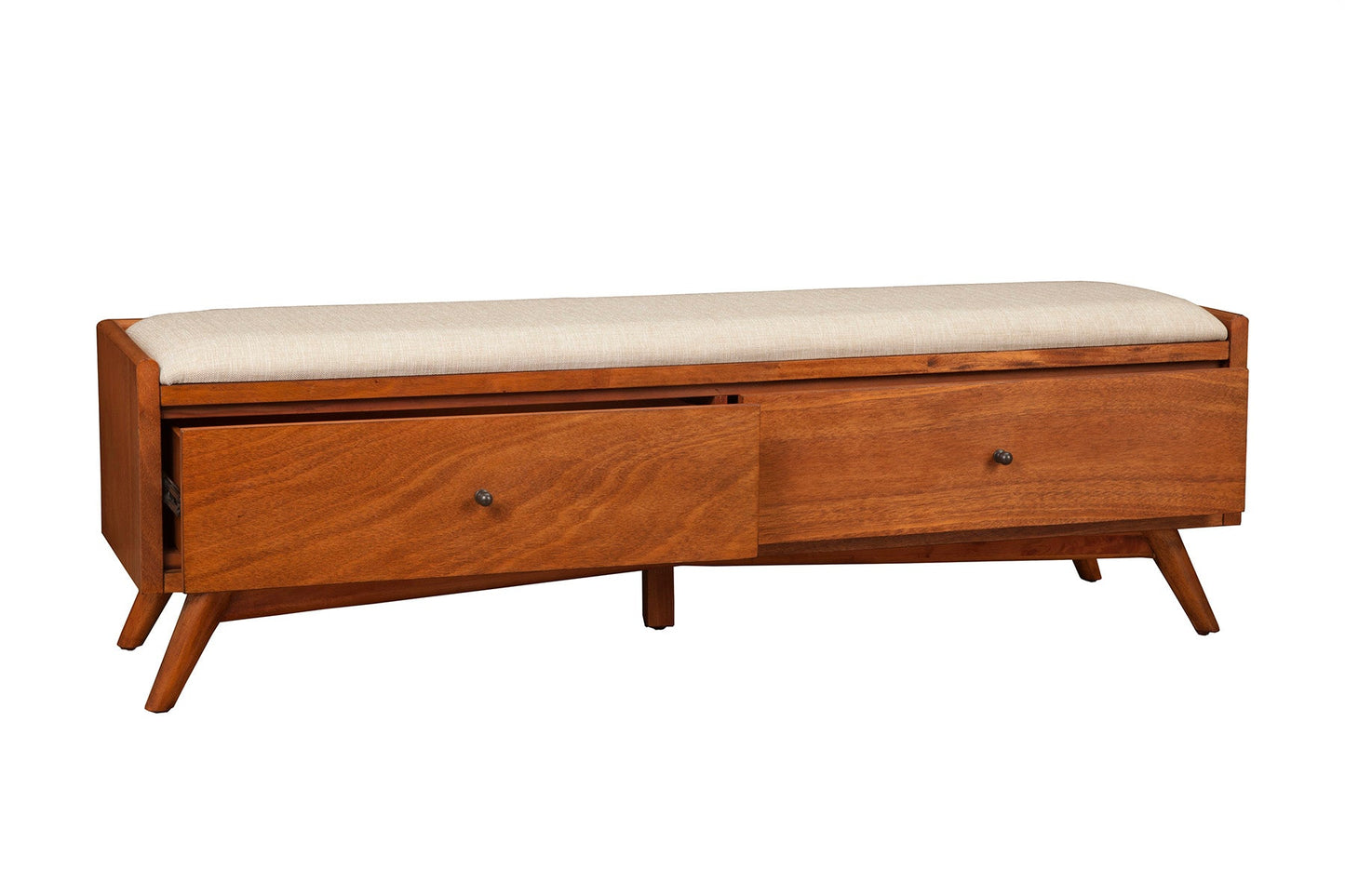 Flynn Bench, Cherry Acorn