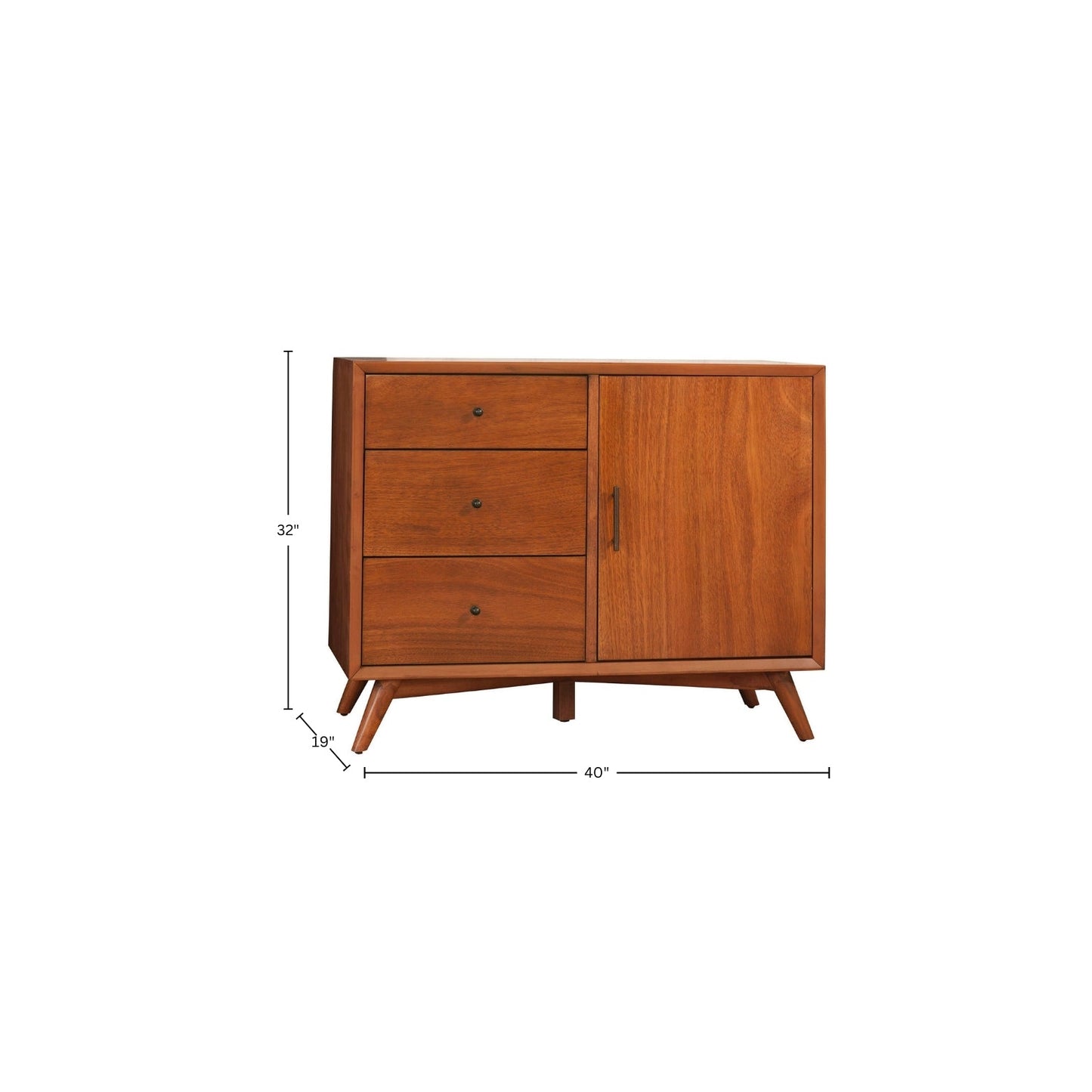 Flynn Accent Cabinet, Cherry Acorn