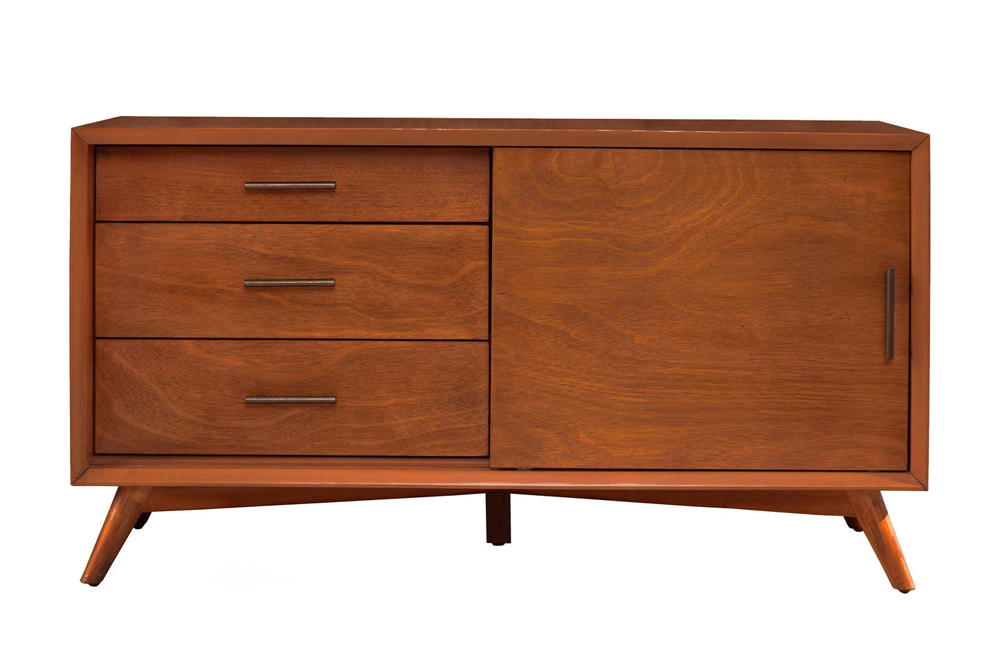 Flynn Small TV Console, Cherry Acorn