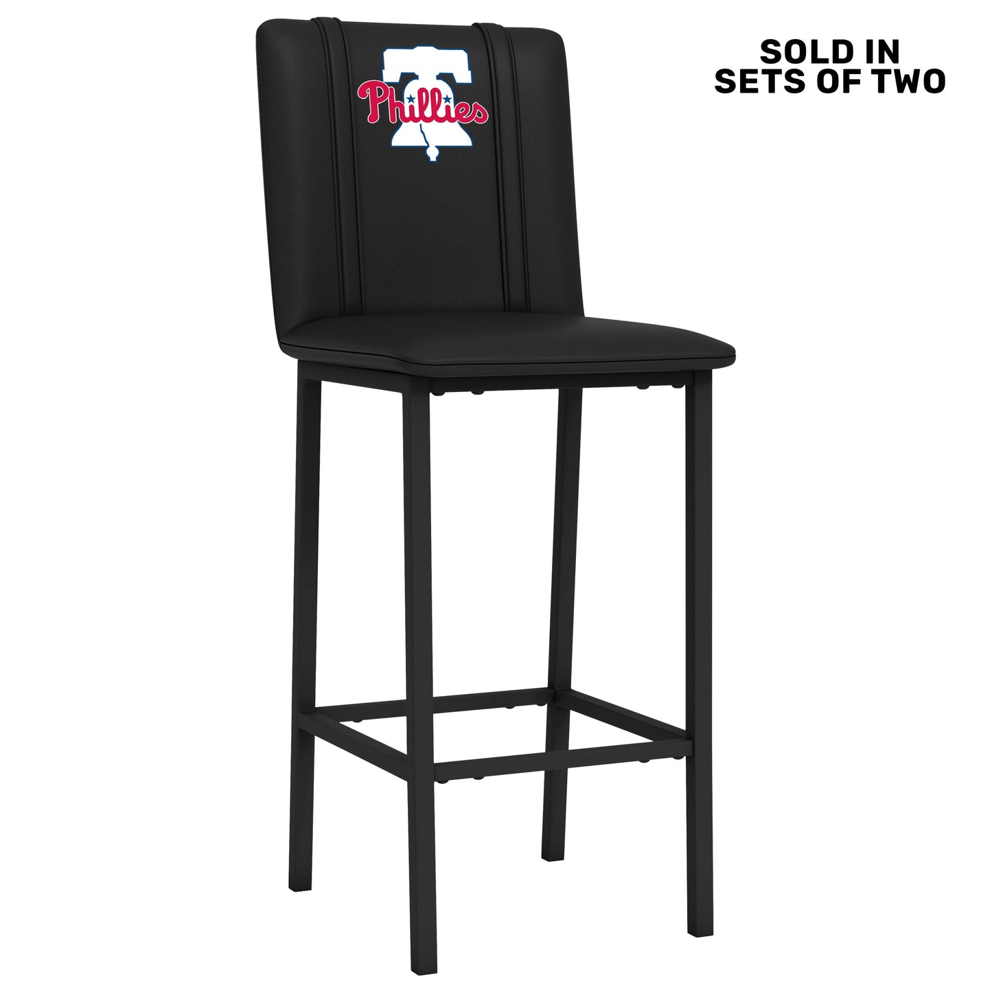 Bar Stool 500 with Philadelphia Phillies Primary Logo Set of 2