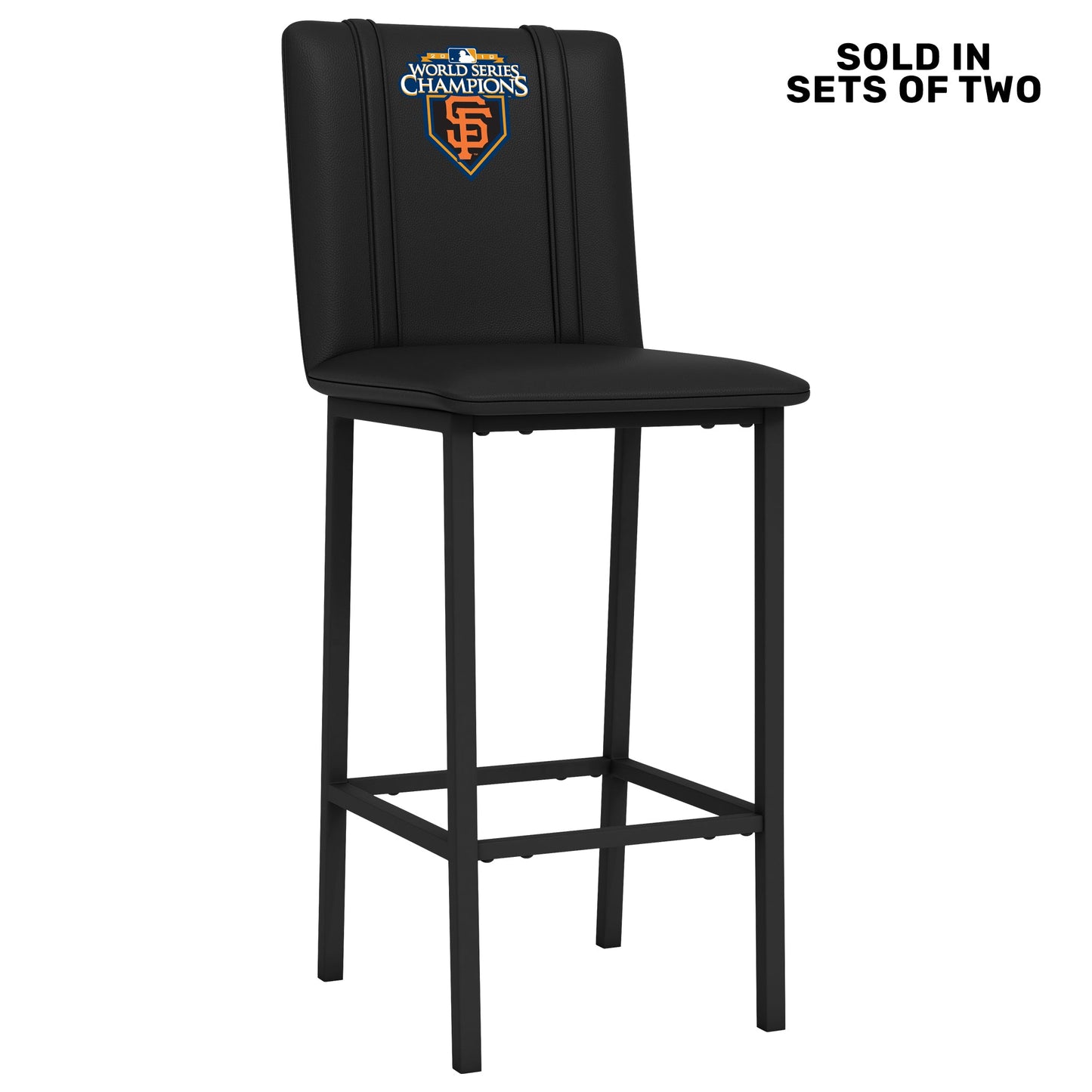 Bar Stool 500 with San Francisco Giants Champs'10 Set of 2