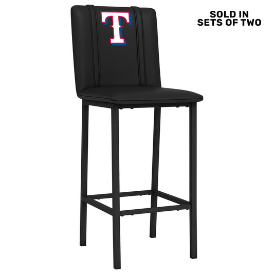 Bar Stool 500 with Texas Rangers Secondary Set of 2