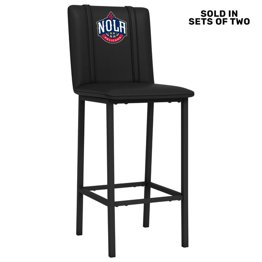 Bar Stool 500 with New Orleans Pelicans NOLA Set of 2