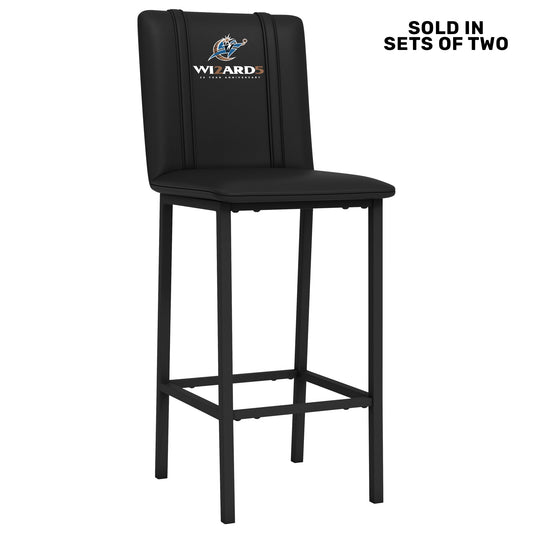 Bar Stool 500 with Washington Wizards Team Commemorative Logo Set of 2