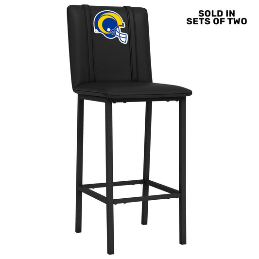 Bar Stool 500 with Los Angeles Rams Helmet Logo Set of 2