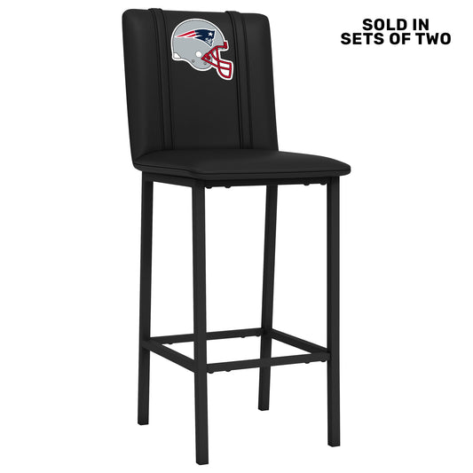 Bar Stool 500 with New England Patriots Helmet Logo Set of 2