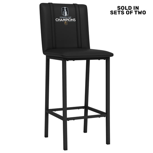 Bar Stool 500 with Vegas Golden Knights 2023 Champions Logo Set of 2