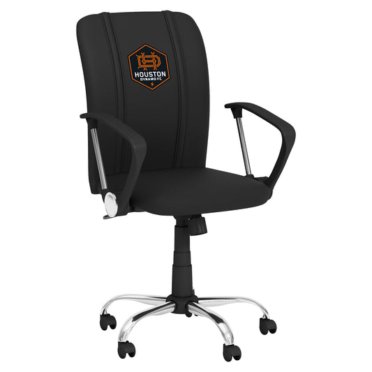 Curve Task Chair with Houston Dynamo Primary Logo