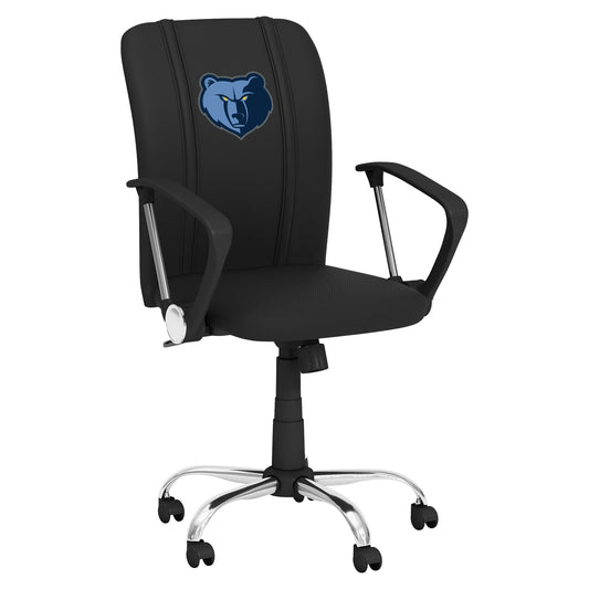 Curve Task Chair with Memphis Grizzlies Primary Logo
