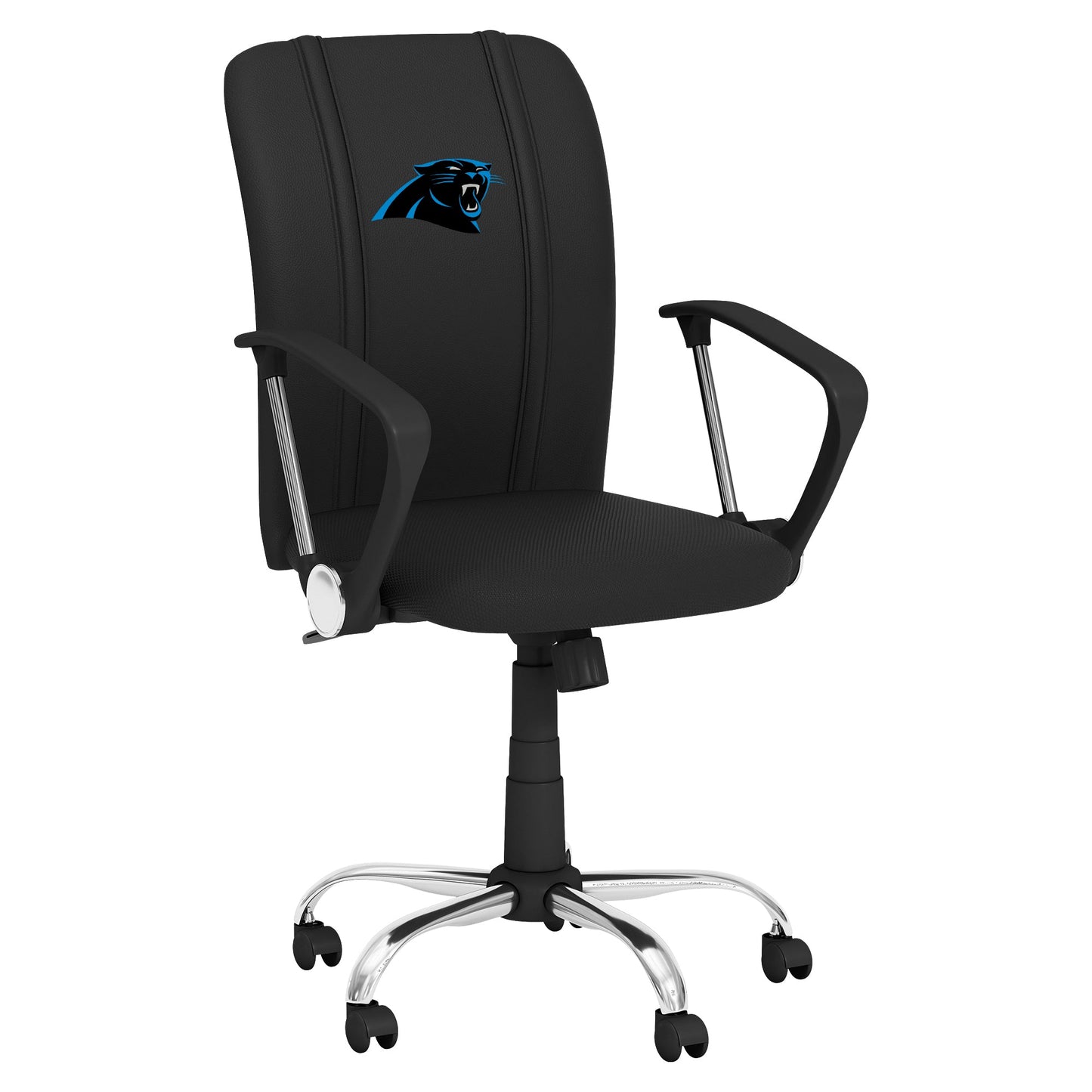 Curve Task Chair with Carolina Panthers Primary Logo