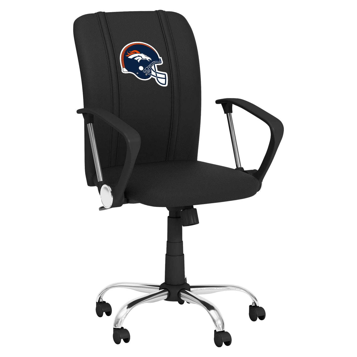 Curve Task Chair with Denver Broncos Helmet Logo