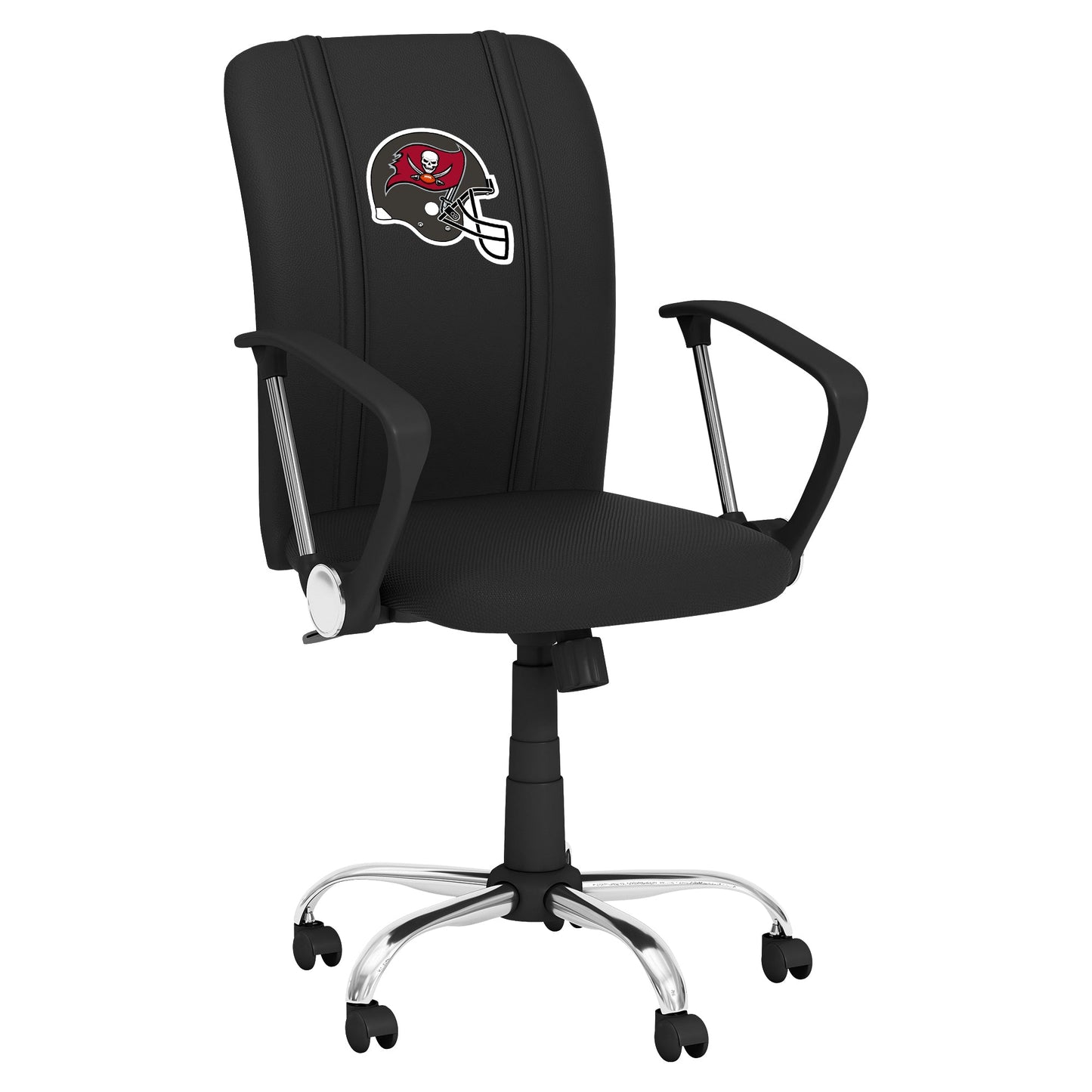 Curve Task Chair with Tampa Bay Buccaneers Helmet Logo