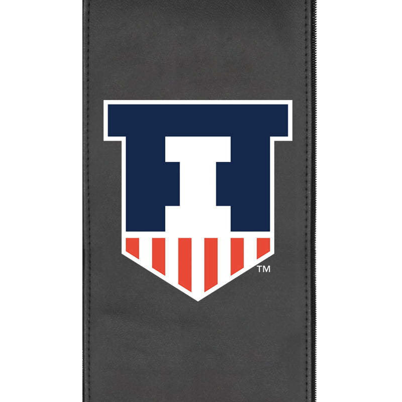 Curve Task Chair with Illinois Fighting Illini Logo