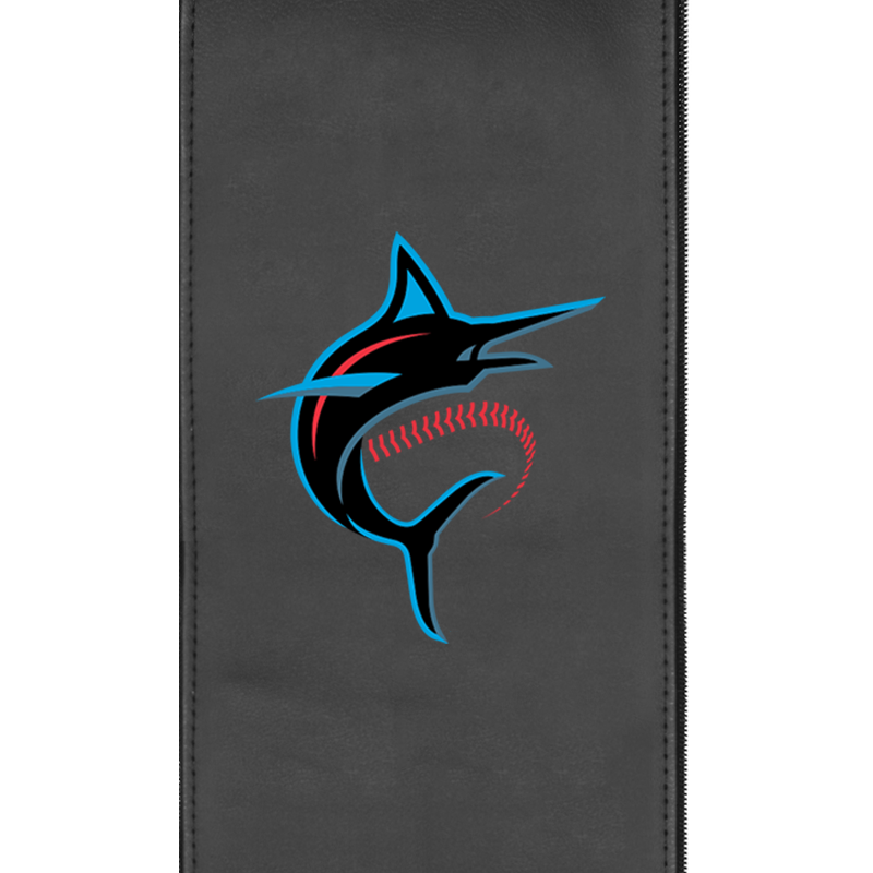 Curve Task Chair with Miami Marlins Alternate Logo Panel