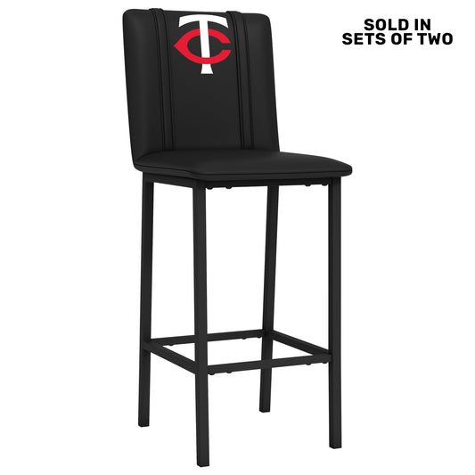 Bar Stool 500 with Minnesota Twins Primary Set of 2