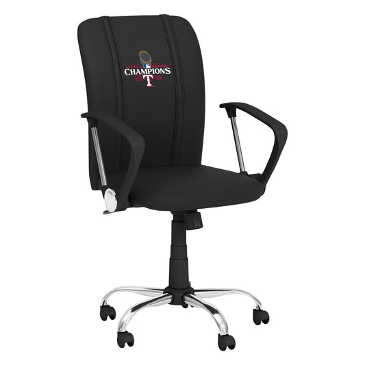 Curve Task Chair with Texas Rangers 2023 Champions Logo