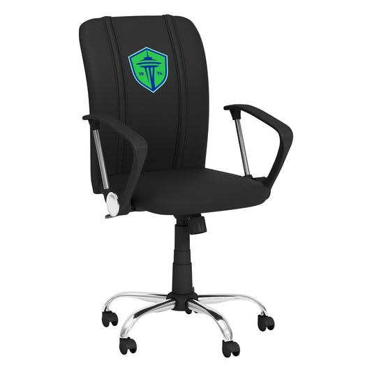 Curve Task Chair with Seattle Sounders FC Primary Logo