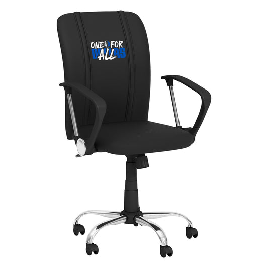 Curve Task Chair with Dallas Mavericks 2024 Playoffs