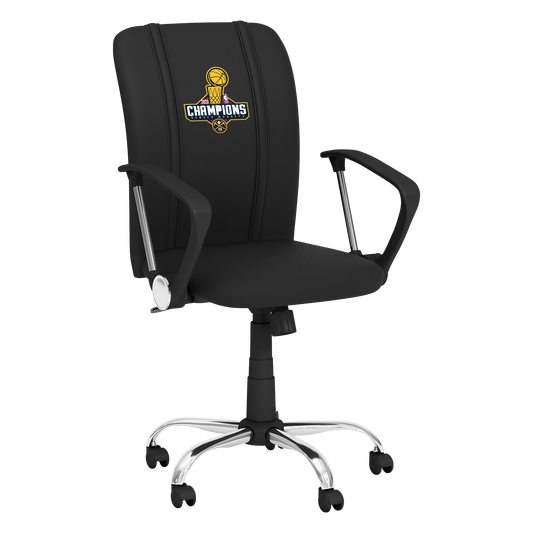 Curve Task Chair with Denver Nuggets 2023 Championship Logo