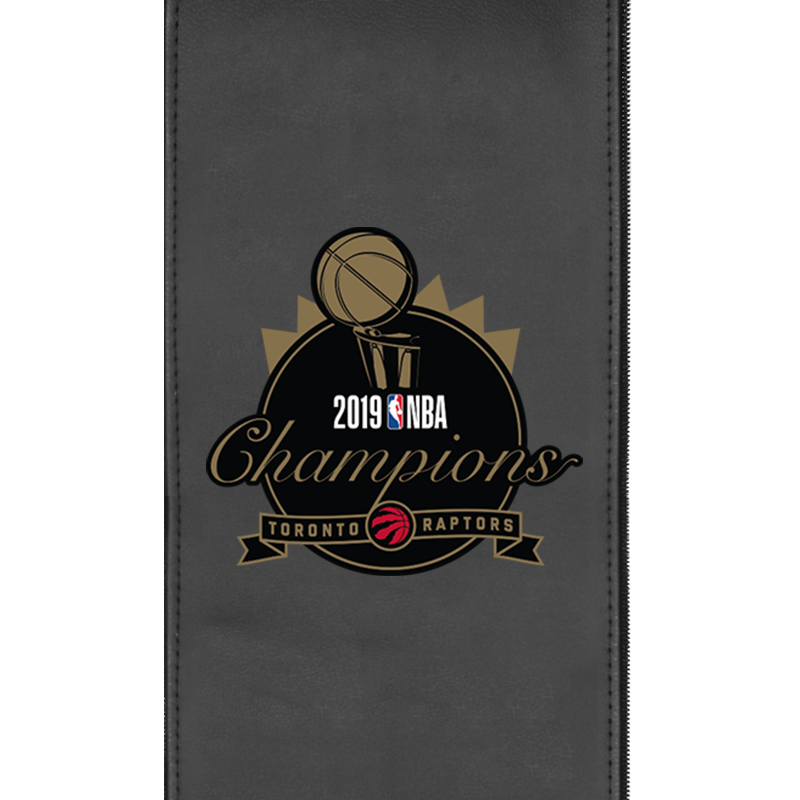 Curve Task Chair with Toronto Raptors Primary 2019 Champions Logo