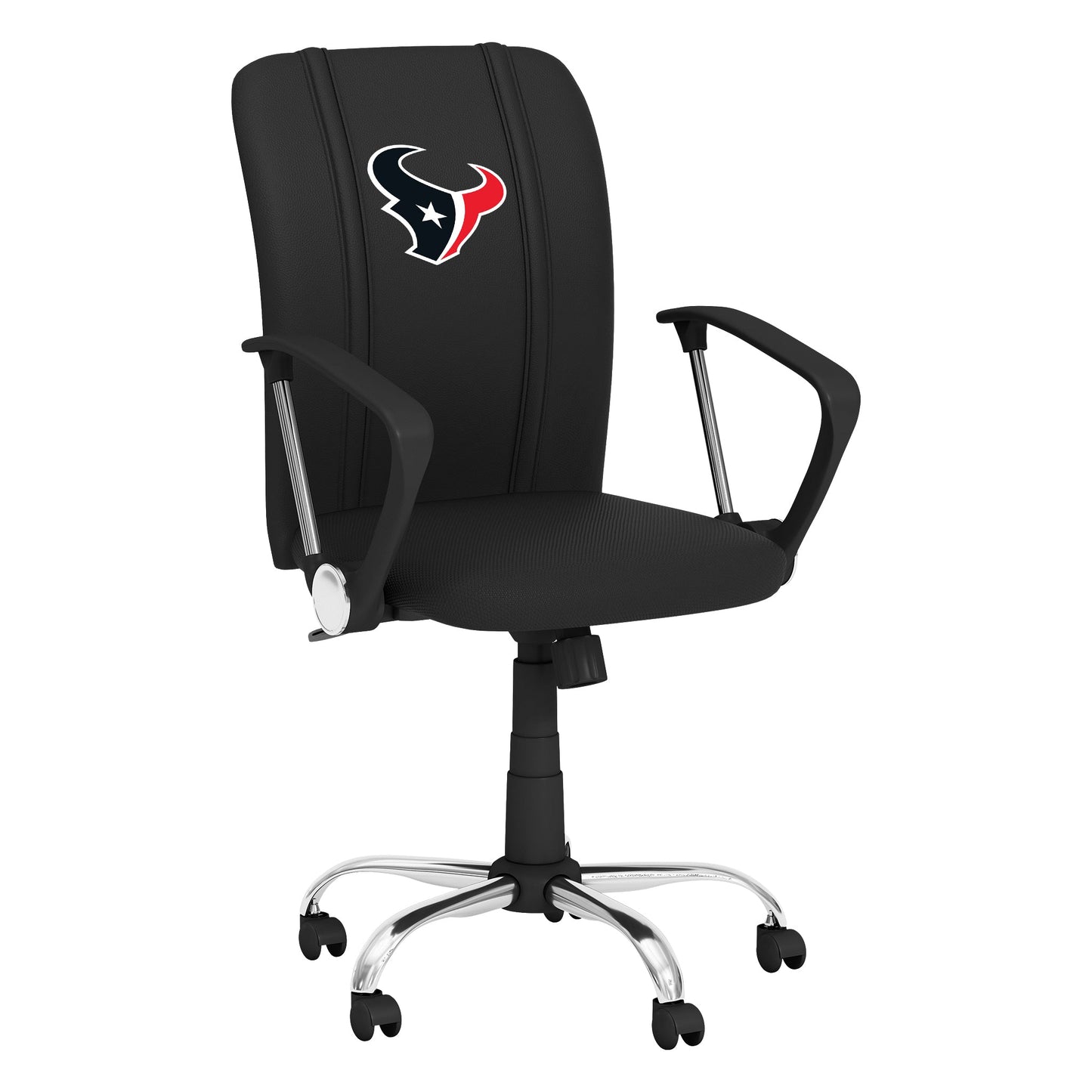 Curve Task Chair with Houston Texans Primary Logo