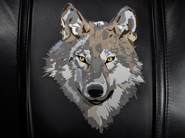 Curve Task Chair with Wolf Head Logo Panel