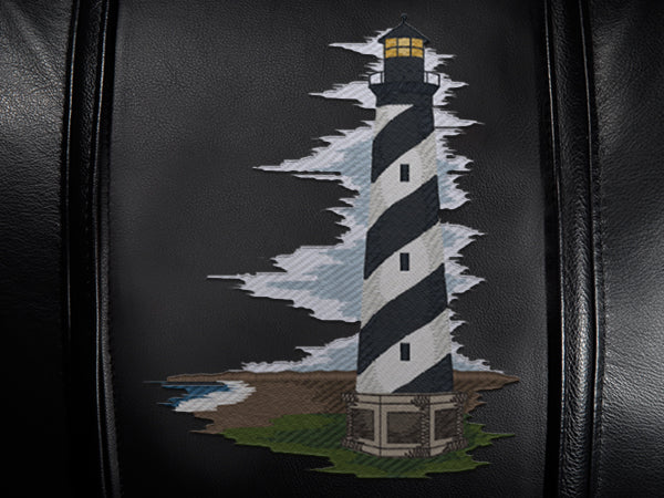 Curve Task Chair with Lighthouse Black & White Logo Panel