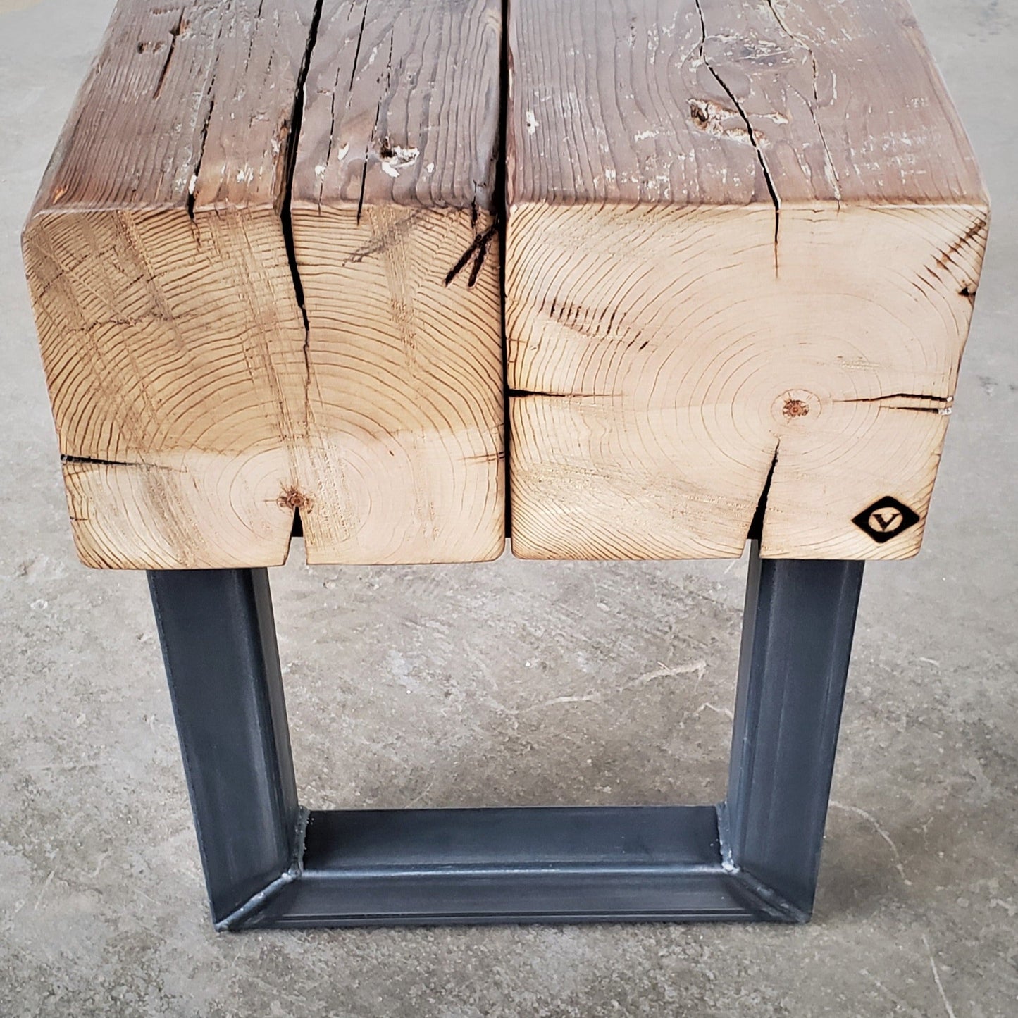 Reclaimed Beam Bench / Table