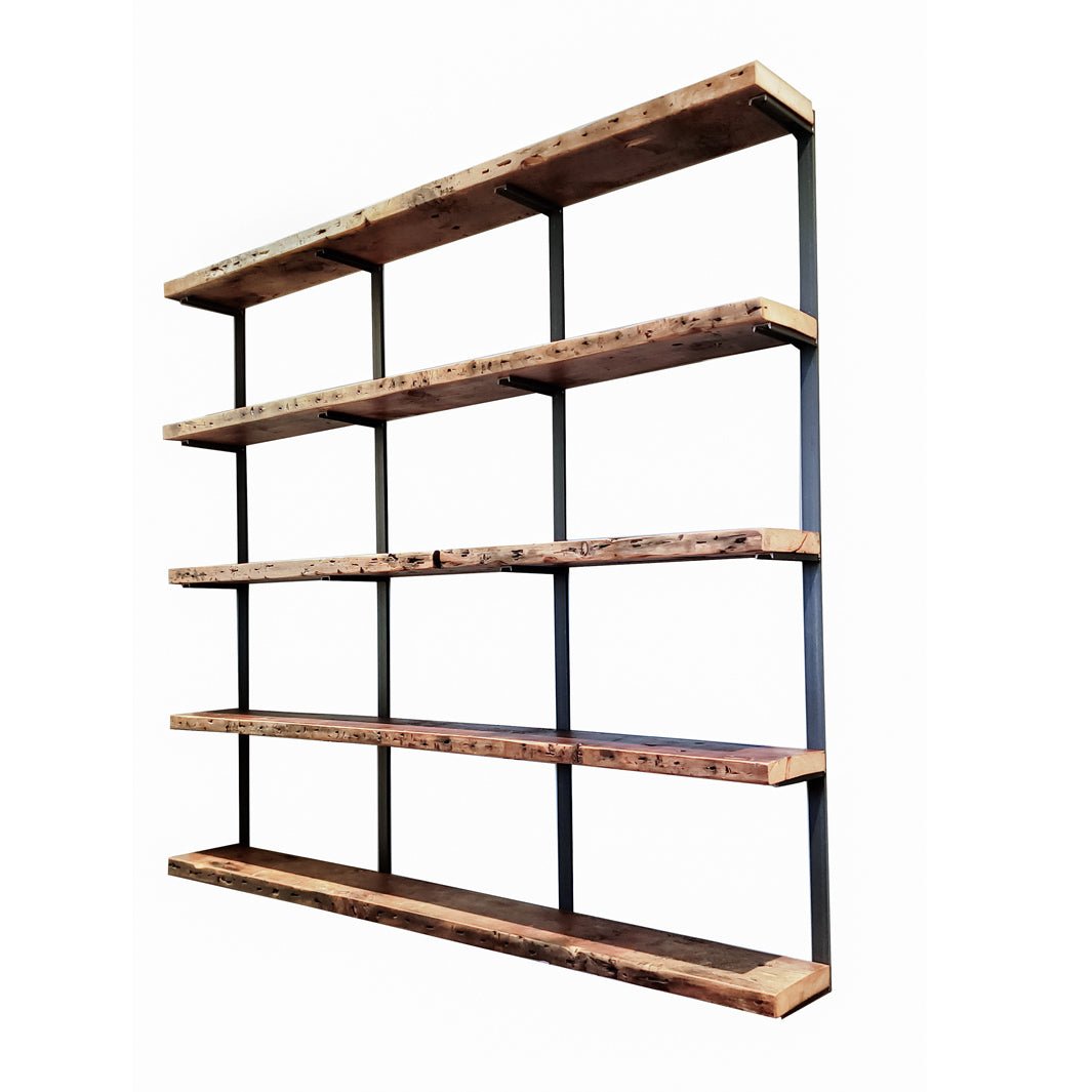 Wall Mount 5 Shelf Unit: 72"H